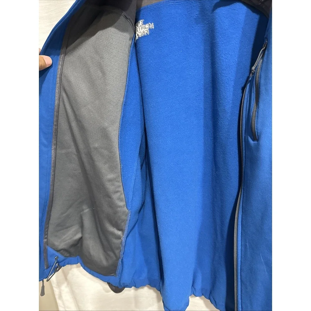 North Face Jacket Mens XL Long Sleeve Full Zip Outdoors Pockets Casual
